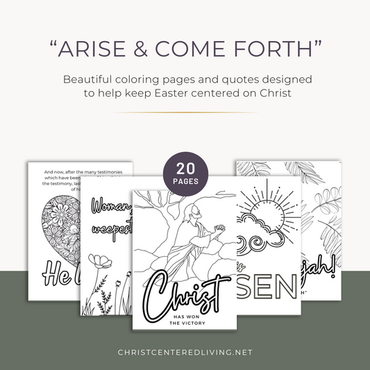 Christ-Centered Easter Coloring Pages
