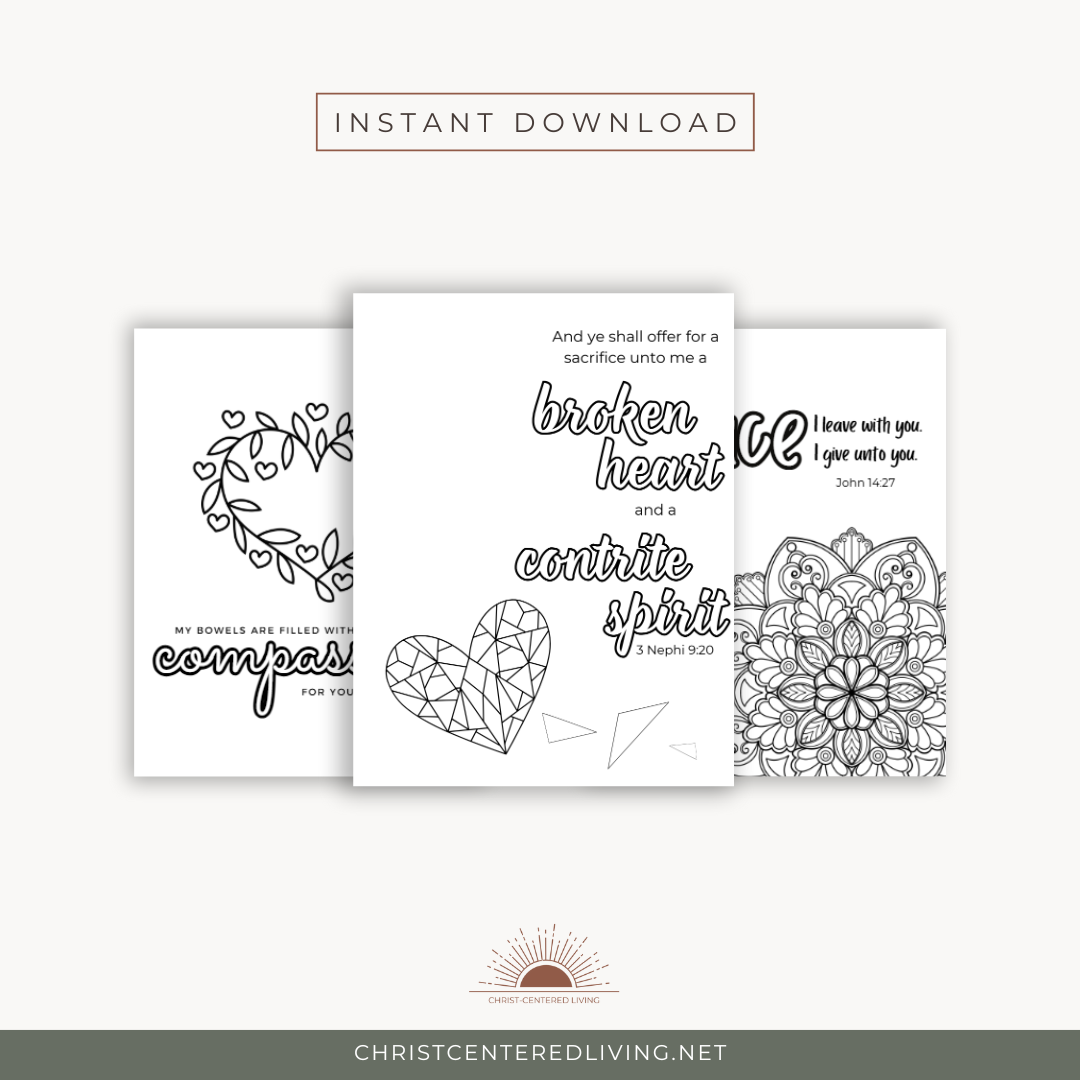 Christ-Centered Easter Coloring Pages