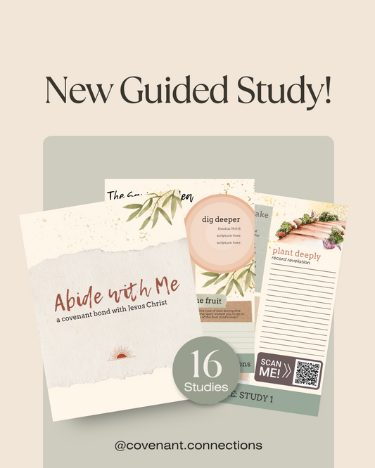 Abide with Me: A Covenant Bond with Jesus Christ